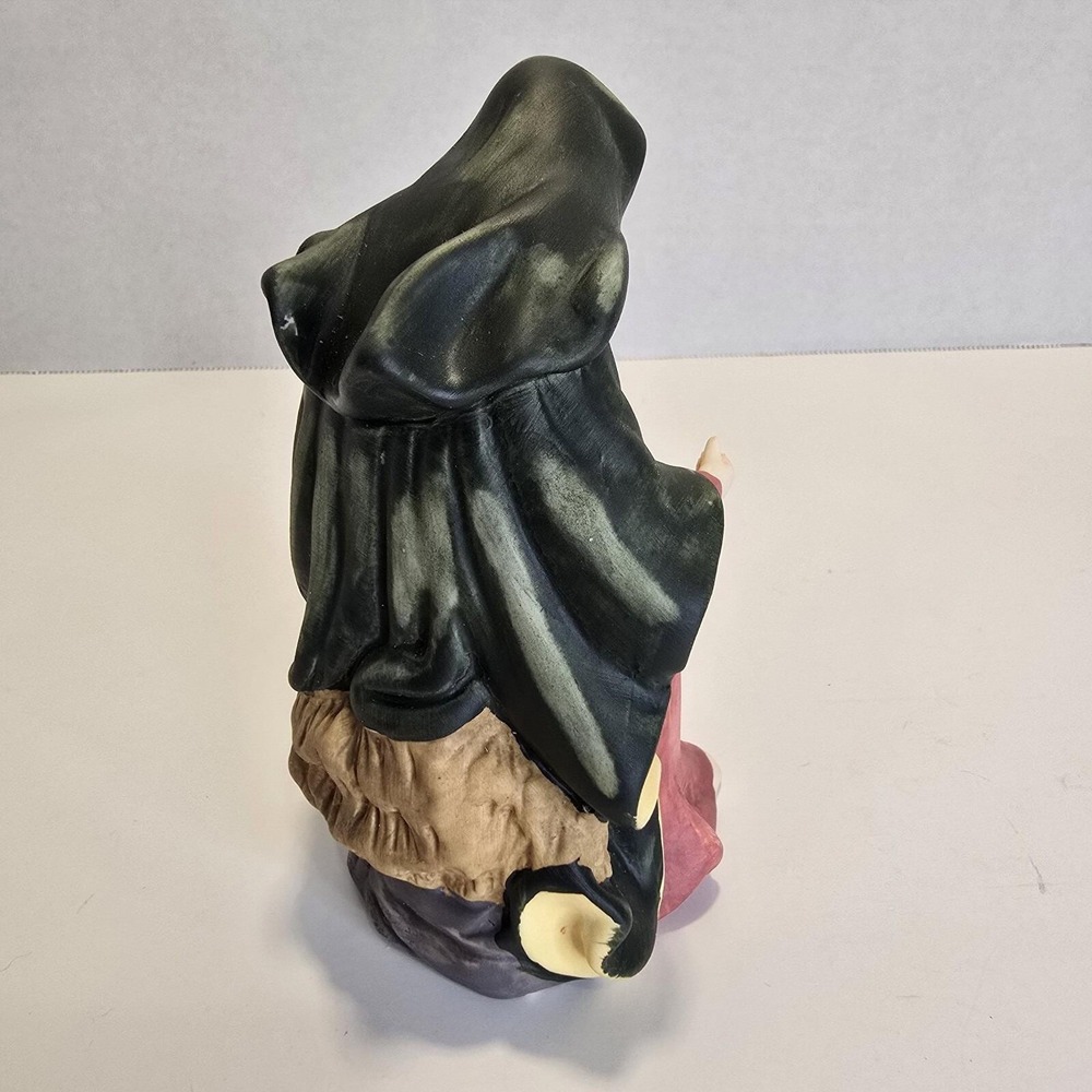 Nativity Set Porcelain Mother Mary Figure Vintage Christmas 5" Tall - Picture 4 of 9
